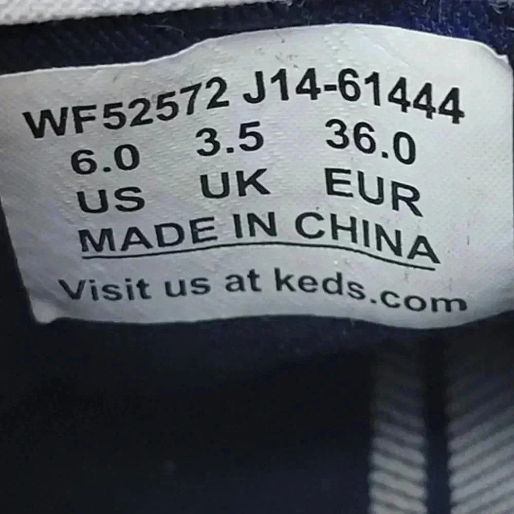 Keds Champion Double Decker Women Canvas Slip On Sneaker Shoe - 6 - Picture 9 of 9